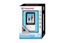 TRANSCEND MP710W-8GB G-Senser Step Counter/FM Radio Recording, Voice Recording MP4 Player