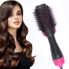 One Step hair Brush And Dryer Hair Volumizer Styler Comb 1000W Hair Straightener Curler Comb Roller