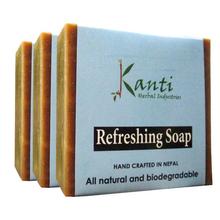 Kanti Herbal Pack of 2 Refreshing Bar Soap – 80G