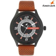 Fastrack Black Dial Analog Watch For Men - 38050NL02