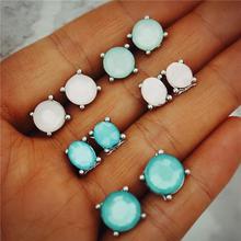 9 Design Vintage Water Drop Crystal Earrings Set For Woman