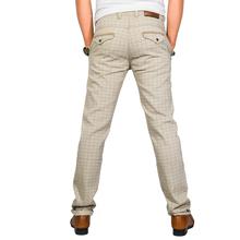 Virjeans Stretchable Cotton Check Chinos Pant for Men (VJC 712) Black