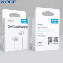 X-AGE ConvE Acoustic W1 Wired Earphone XWE01