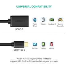 UGREEN 15CM USB C OTG Cable USB 3.0 OTG Adapter type C OTG for Samsung galaxy,HUAWEI P10 P20 mate10 pro Macbook USB OTG-Intl