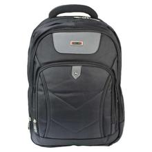 Black Solid Laptop Bag