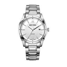 Rhythm P1203S01 Silver Dial Analog Watch For Men
