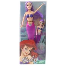 Purple Mermaid Doll For Kids