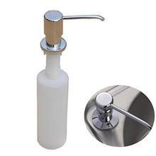 Akruti New Stainless Steel Kitchen Sink Bottle Liquid Soap Dispenser