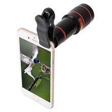 Universal 8X Zoom Mobile Phone Telescope Lens with Clip