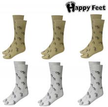 Happy Feet Pack of 6 Pairs of 100% Cotton Gentlemen Socks (1015)