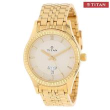 Titan  Regalia Day and Date Function Watch For Men-1528YM05