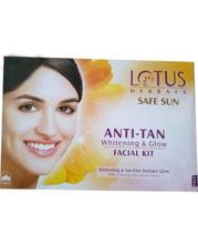 Lotus Safe Sun Anti Tan Whitening and Glow 4 in 1 Facial Kit-LHR070050