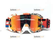 Fox Red and white mix Air Defense Goggles