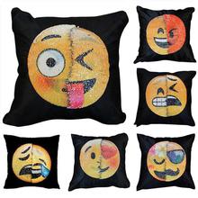 Face Changing Emoji Sequence Pillow