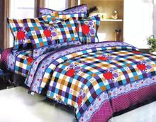 Pack of 4 Printed Cotton Multicolor Double BEDSHEET with 2 (Two) Pillow Cover