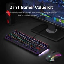 Redragon S113 Mechanical Gaming keyboard mouse combo