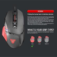 Fantech X11 Mouse Macro RGB Color USB Wired Backlit 8000DPI 8 Button Optical Gaming Mouse