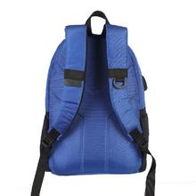 Yavie Dual Tone 19L Nylon USB Charging/Head Phone Port Casual Compatible Backpack-9031 With Free Bag Cover