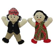 Couple Cloth Hand Dolls For Kids