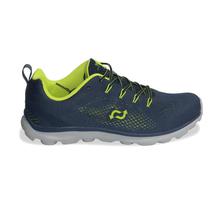 Navy/Green Lace Up Sport Shoes For Men - KFFF81344