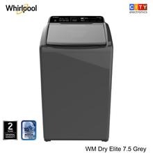 WHIRLPOOL 7.5 KG Fully Automatic Top Load Washing Machine With Stainwash (WM Dry Elite 7.5 Grey)