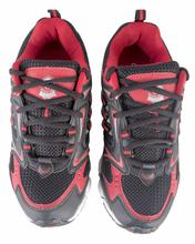 Shikhar Men's Red Lace Up Stylish Sports Shoes