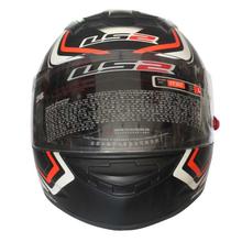 LS2  Rookie Matte Full Helmet - Black/White/Orange