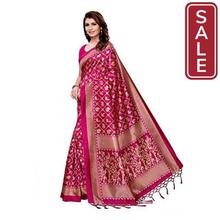 SALE - ANNI DESIGNER Silk Saree with Blouse Piece