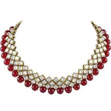 YouBella Jewellery Sets for Women Gold Plated Kundan Necklace