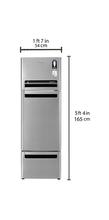 Whirlpool 260L Frost Free Multi-Door Refrigerator (FP 283D PROTTON ROY ALPHA STEEL (N), Alpha Steel)