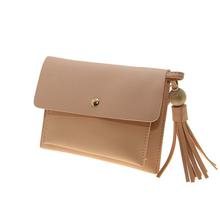 Pink Wooden beats tassel Women Bag (4706000208007)