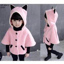 Hooded Pink Jacket Coat for Baby Girl HB400C