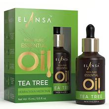 Elansa Pure Tea Tree Essential Oil, 15ml