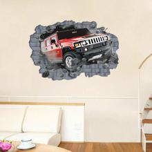 Car Crash Decor Wall Stickers (mws110)