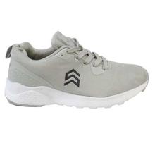 Shikhar Shoes Grey Mesh Sports Shoes For Men - 6109