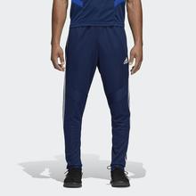 Kapadaa: Adidas Dark Blue/White Tiro 19 Training Pants For Men – DT5174