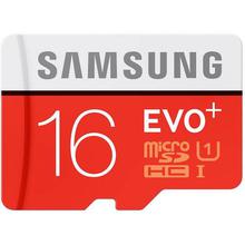 Samsung Evo Plus 16 GB MicroSDHC Class 10 80 MB/s Memory Card