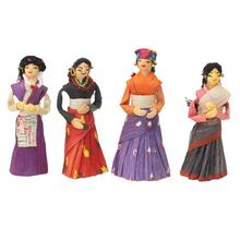 Multicolored Ethnic Groups Of Nepal Showpiece