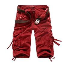 Cargo shorts 7 pants loose summer _ tooling shorts