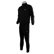 Tracksuit Sportswear Two Piece Sets- Black