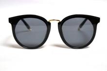 Aviator Oval Cateye Model Sunglass - Full Black