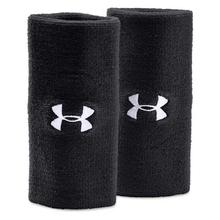 Under Armour Black 6" Performance 2-Pack Wristband - 1218006-001