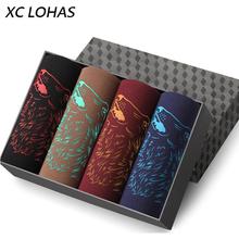 Xc Lohas's Men Dragon Underwear-4pcs