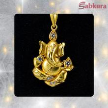 Ganesh Locket and Chain GLC-02 For Men And Women