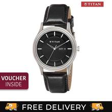 1650SL01 Black Dial Analog Watch For Men - Black