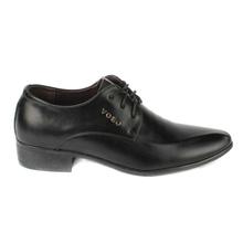 Remember Black Shiny Lace-Up Formal Shoes For Men (b-124)