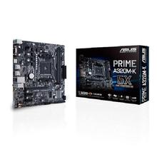 AMD AM4 uATX motherboard with LED lighting, DDR4 3200MHz, 32Gb/s M.2, HDMI, SATA 6Gb/s, USB 3.0