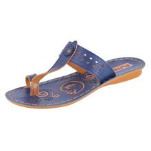 Flite by Relaxo Blue Flip Flop Outdoor Slipper For Women PUL-74