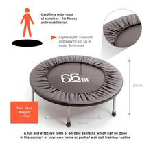 66fit Trampoline - Black - 95cm