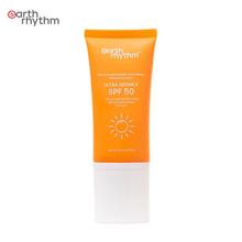 Earth Rhythm Ultra Defence Sunscreen Spf 50 Pa++++  Non Sticky/Non Greasy  Zero Cast For Men & Women - 50 Ml